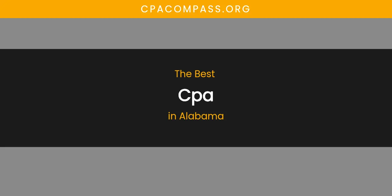 The Absolute Best CPA in Alabama featured