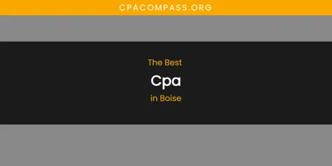 The Absolute Best CPA in Boise