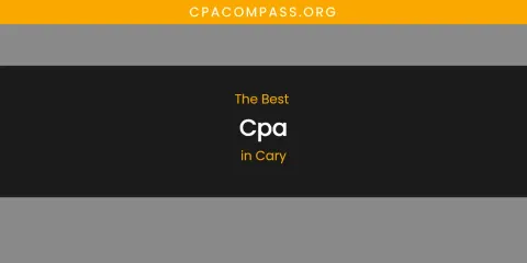 The Absolute Best CPA in Cary