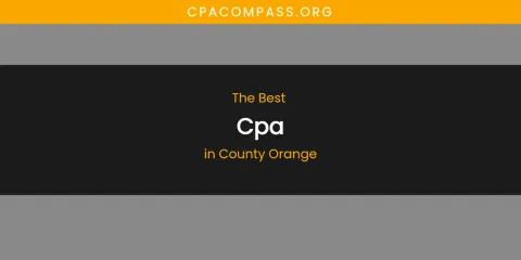 The Absolute Best CPA in County Orange