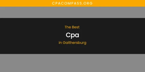 The Absolute Best CPA in Gaithersburg
