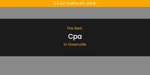 The Absolute Best CPA in Greenville