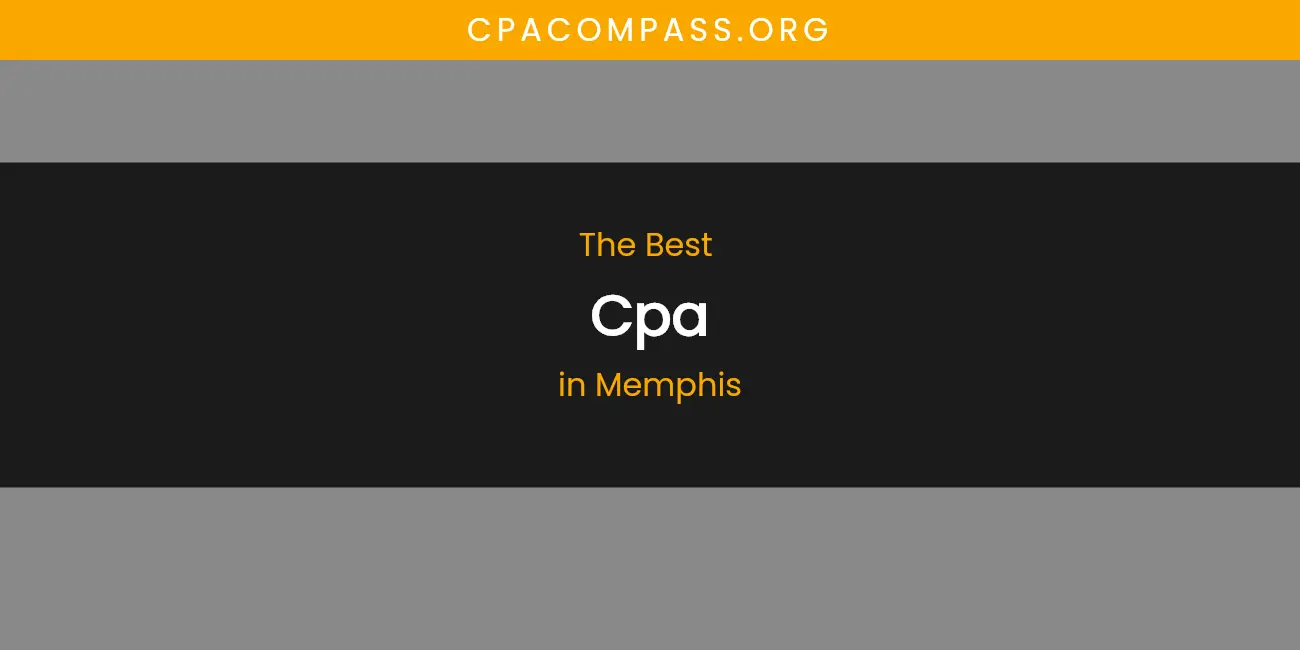 Memphis' Best CPA featured