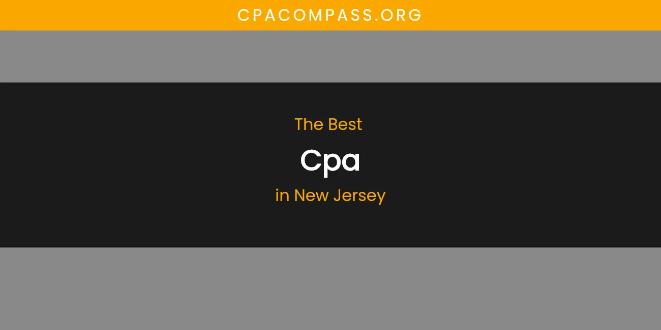 New Jersey's Best CPA featured