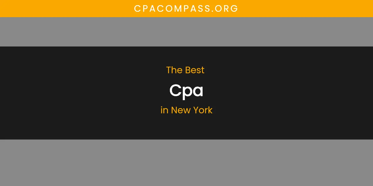 New York's Best CPA featured