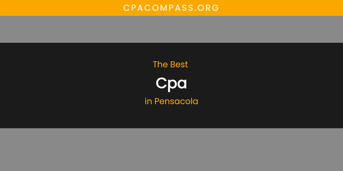 Pensacola's Best CPA featured