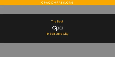 Salt Lake City's Best CPA