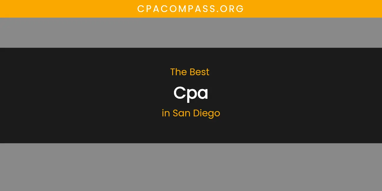 San Diego's Best CPA featured